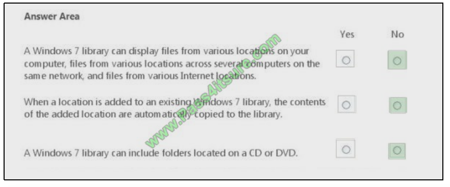Pass4itsure Microsoft 98-349 exam questions q5-2