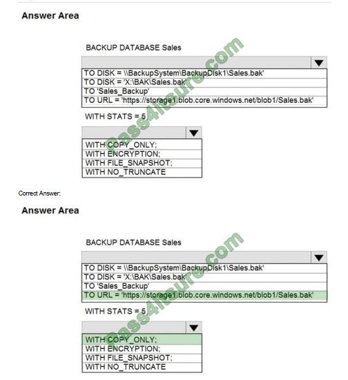 dp-300 exam questions-q7