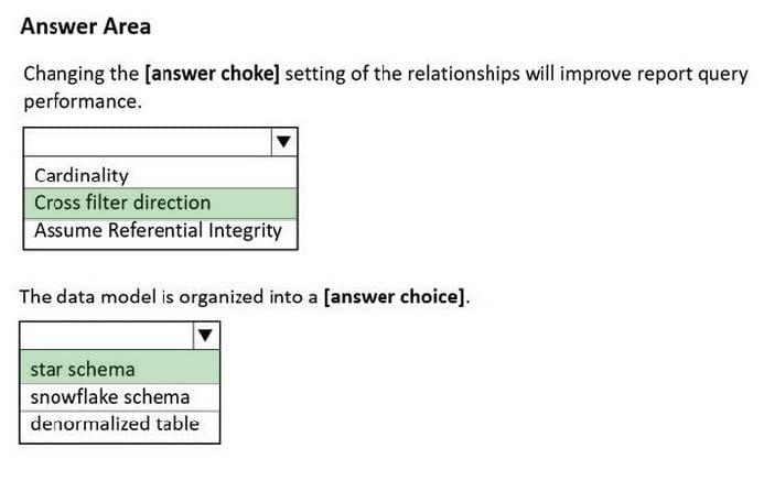 PL-300 practice test questions 1-3